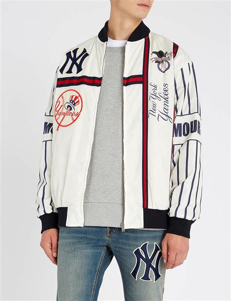 gucci yankee coat|gucci new york yankees.